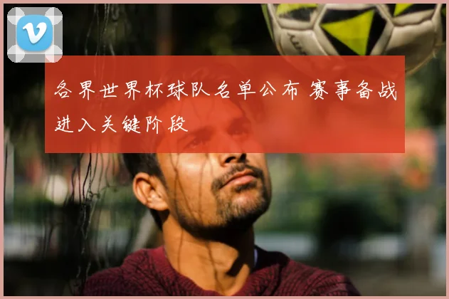 各界世界杯球队名单公布 赛事备战进入关键阶段